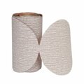 Norton Co Stick & Sand Paper Discs Rolls, Size: 8in. x No Hole Disc Roll, Type: A275, GRIT: P220B 662611-31612